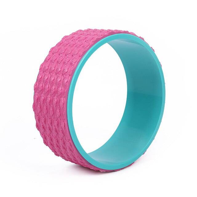 TPE PP Pilates Wheel Roller Eco-Friendly 3D Non-Slip Yoga Roller